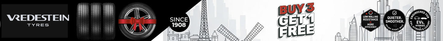 Buy 3 Get 1 Free Vredestein