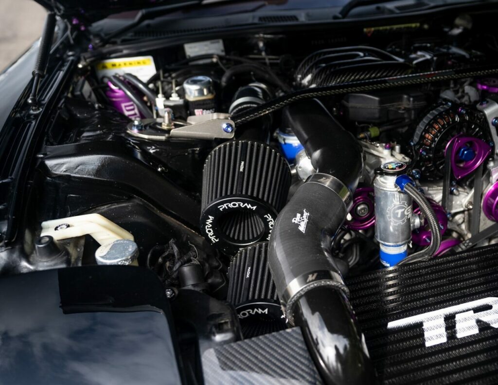 An illustration of a car mod